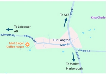 Map of Tur Langton